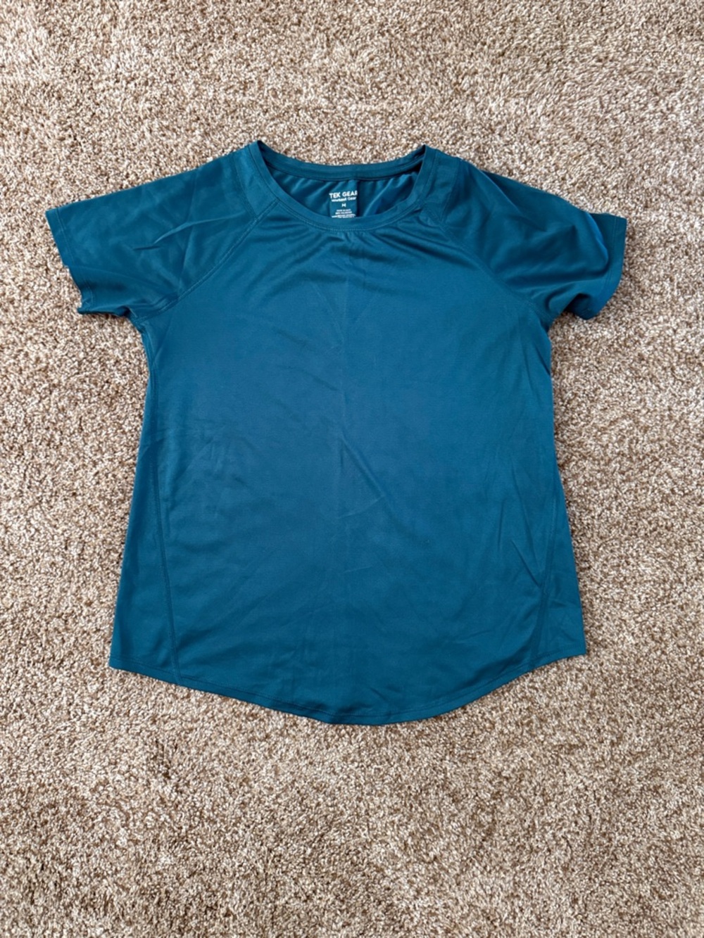 tek gear Teal Performance Crew Neck Tee